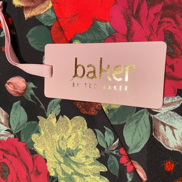 Ted Baker Floral Multicolored Mini Dress - Picture 5 of 7